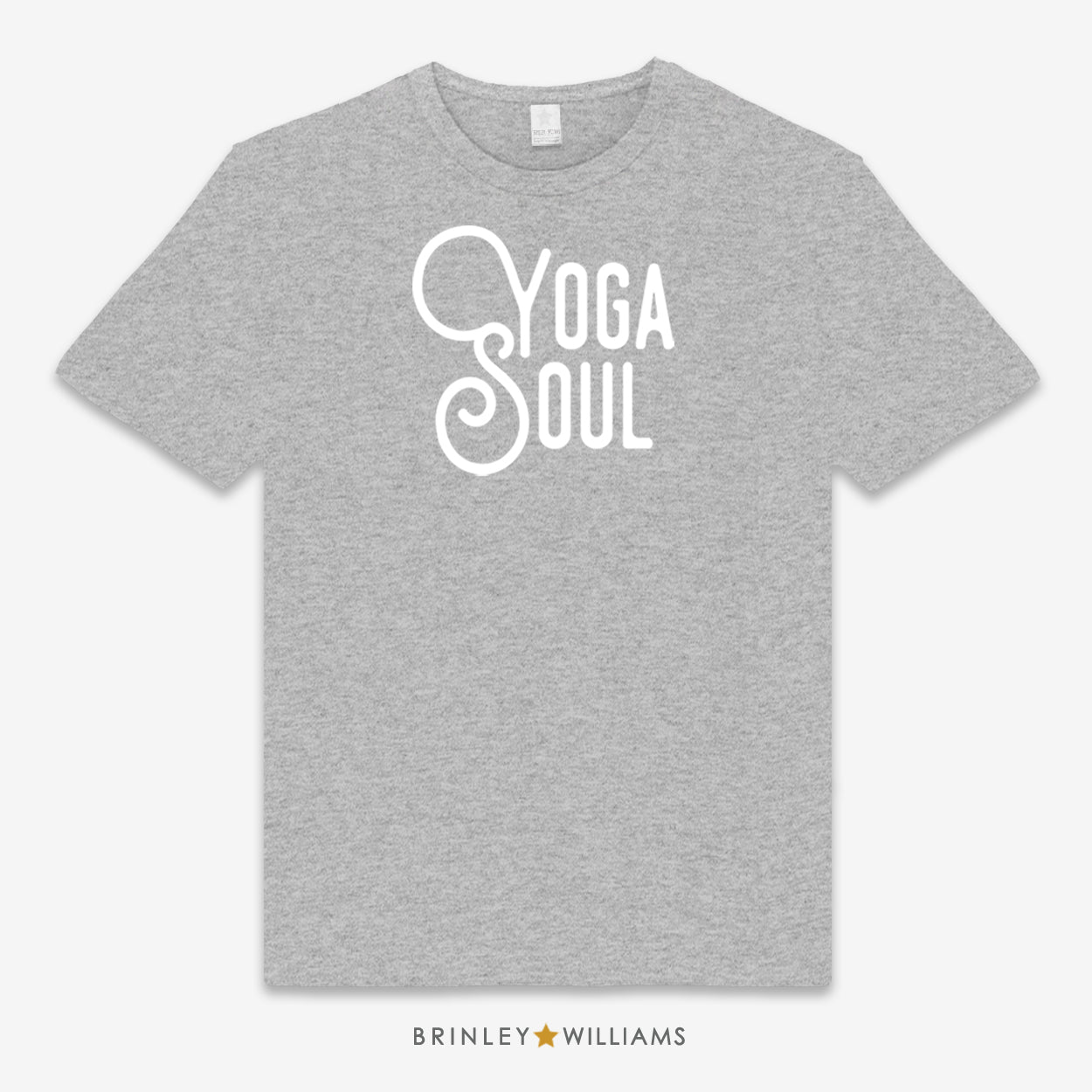 Yoga Soul Unisex Classic Yoga T-shirt - Heather Grey