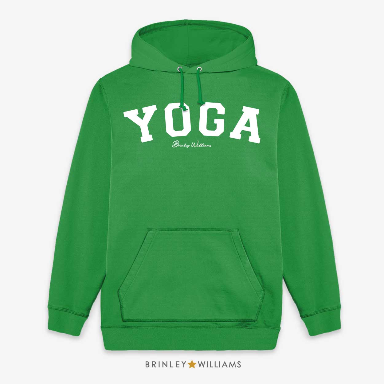 Yoga Unisex Yoga Hoodie- Kelly Green