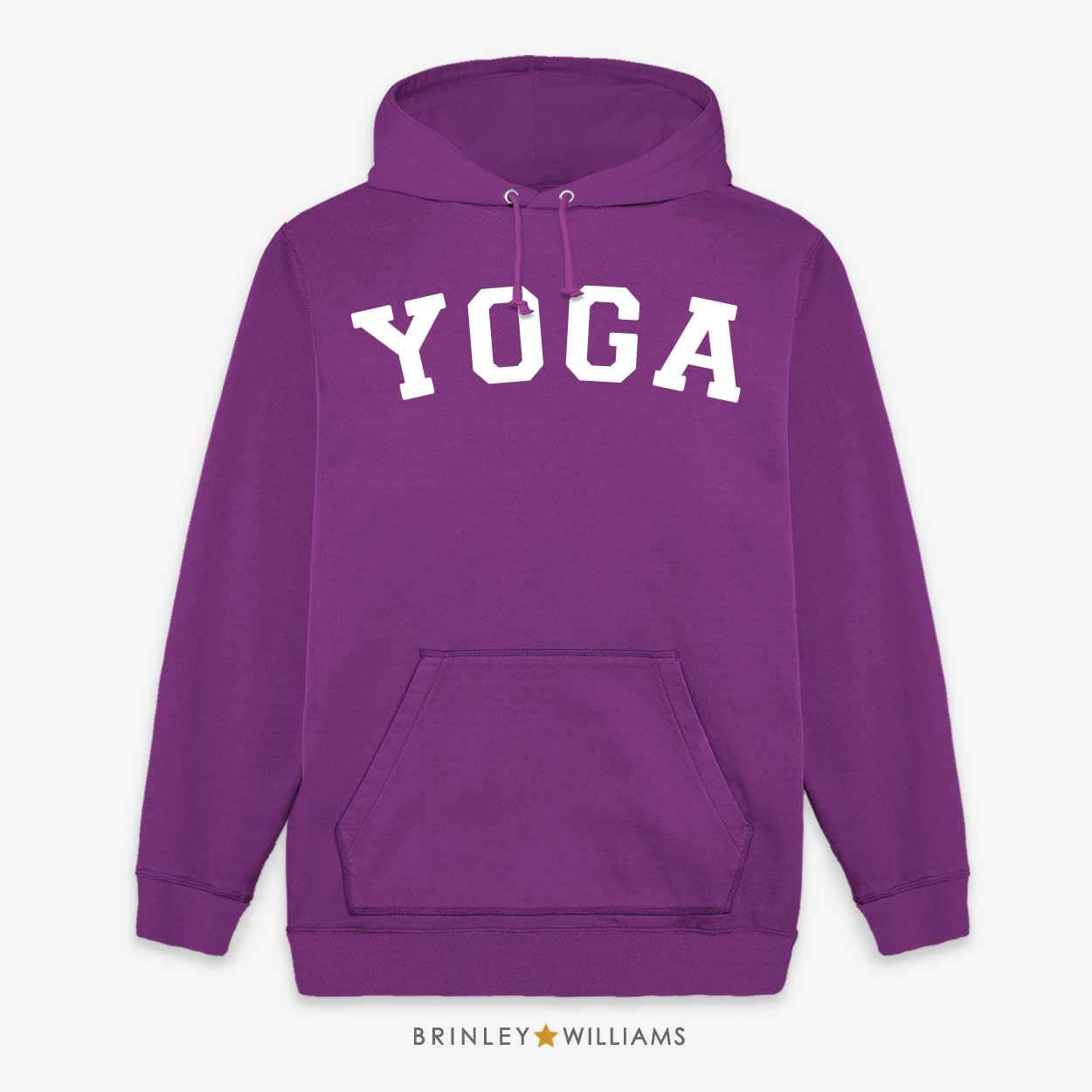 Yoga Unisex Yoga Hoodie - Purple