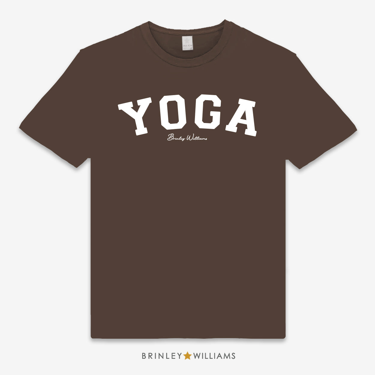 Yoga Unisex Classic Yoga T-shirt - Brown