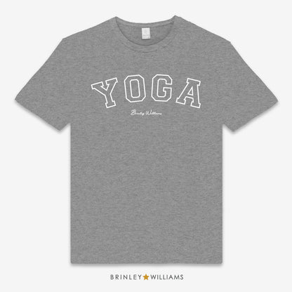 Yoga Varsity Unisex Classic Yoga T-shirt - Dark Heather