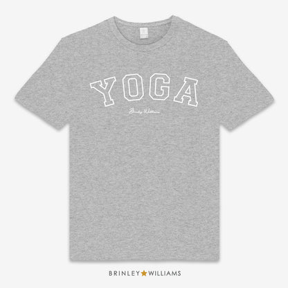 Yoga Varsity Unisex Classic Yoga T-shirt - Heather Grey