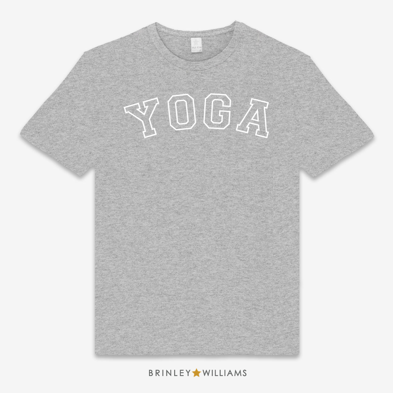 Yoga Varsity Unisex Classic T-shirt - Heather Grey