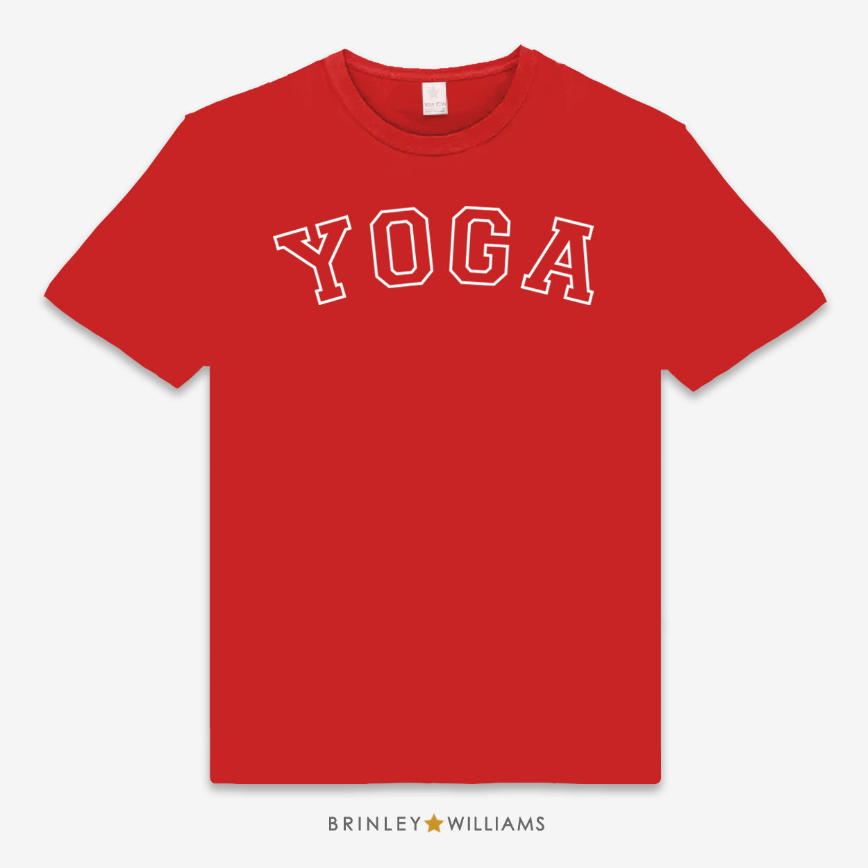 Yoga Varsity Unisex Classic T-shirt - Red