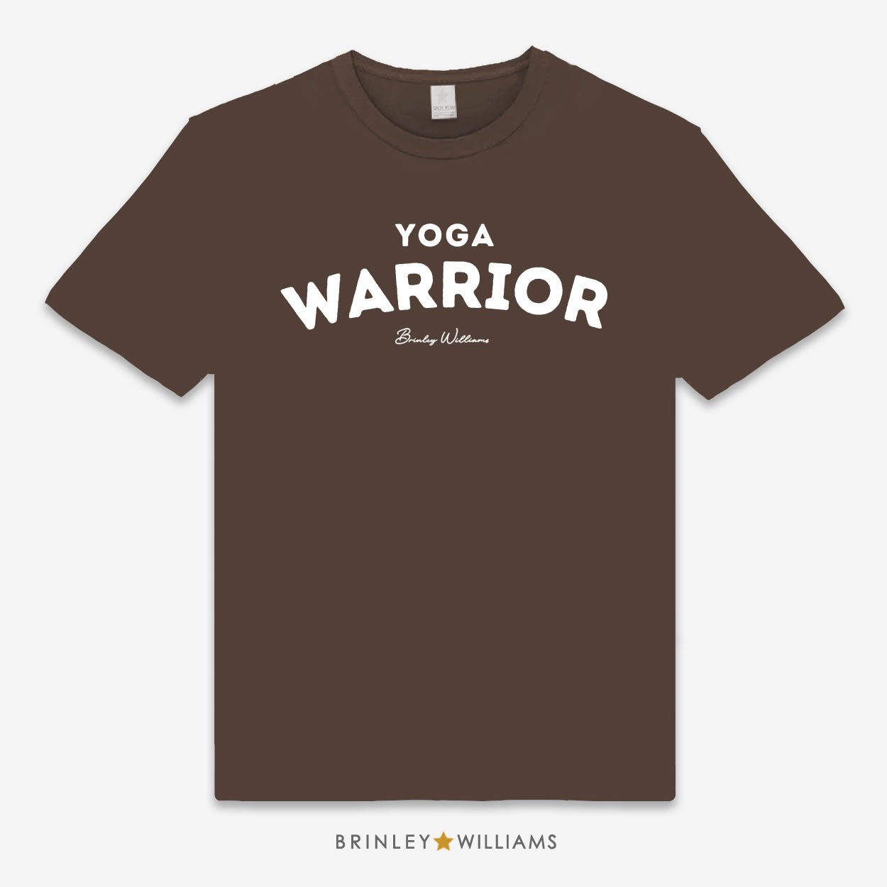 Yoga Varrior Unisex Classic Yoga T-shirt - Brown