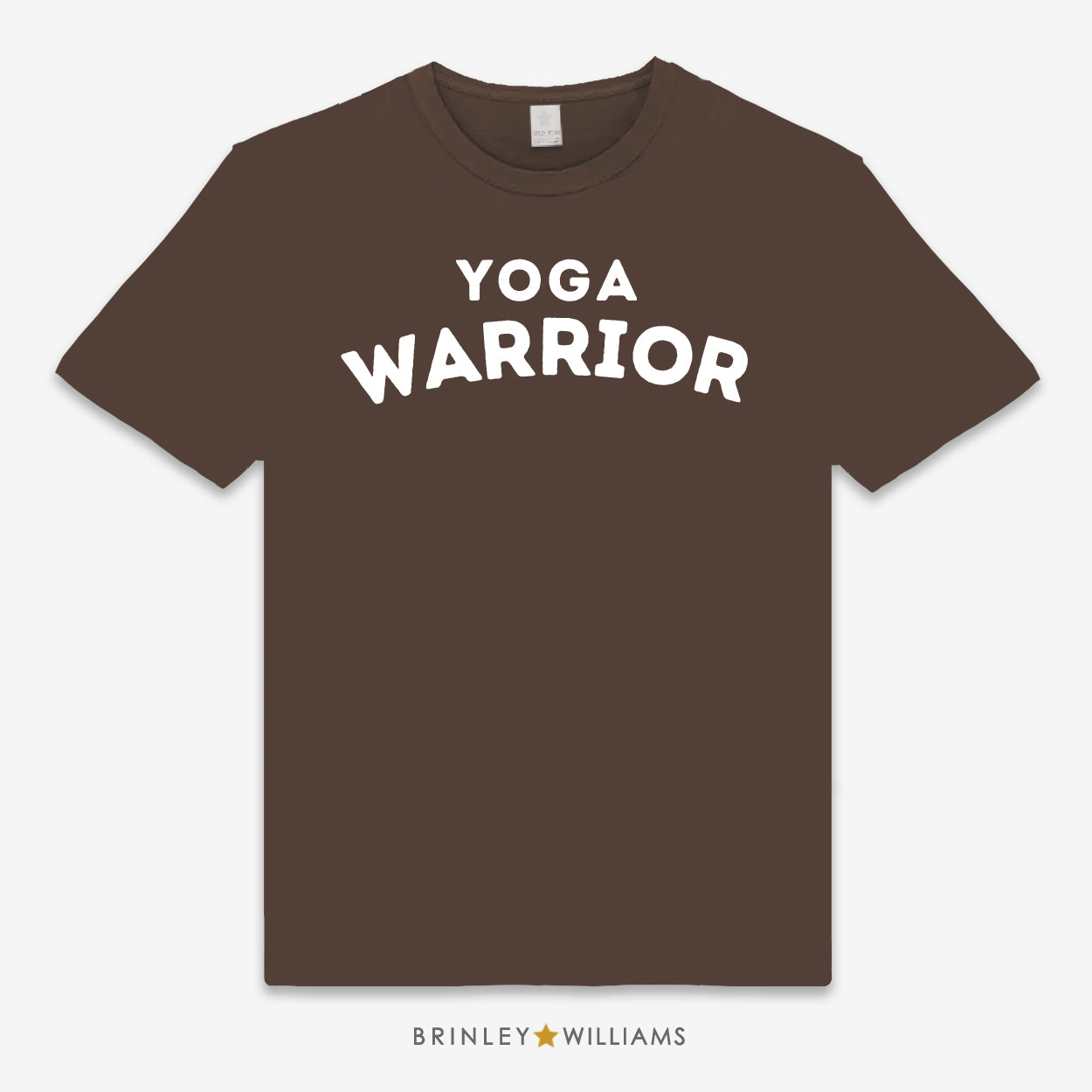 Yoga Varrior Unisex Classic Yoga T-shirt - Chocolate Brown