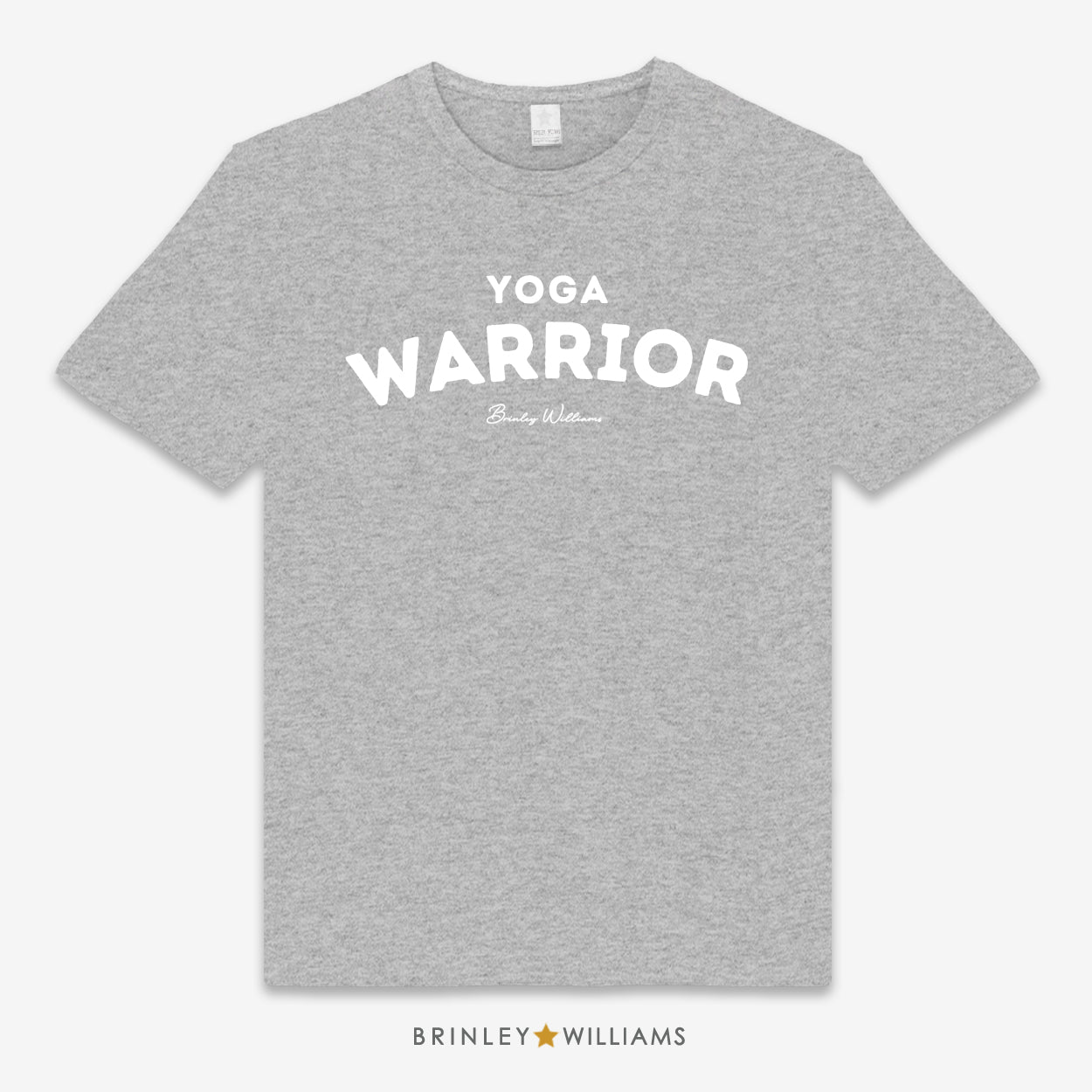 Yoga Varrior Unisex Classic Yoga T-shirt - Heather Grey