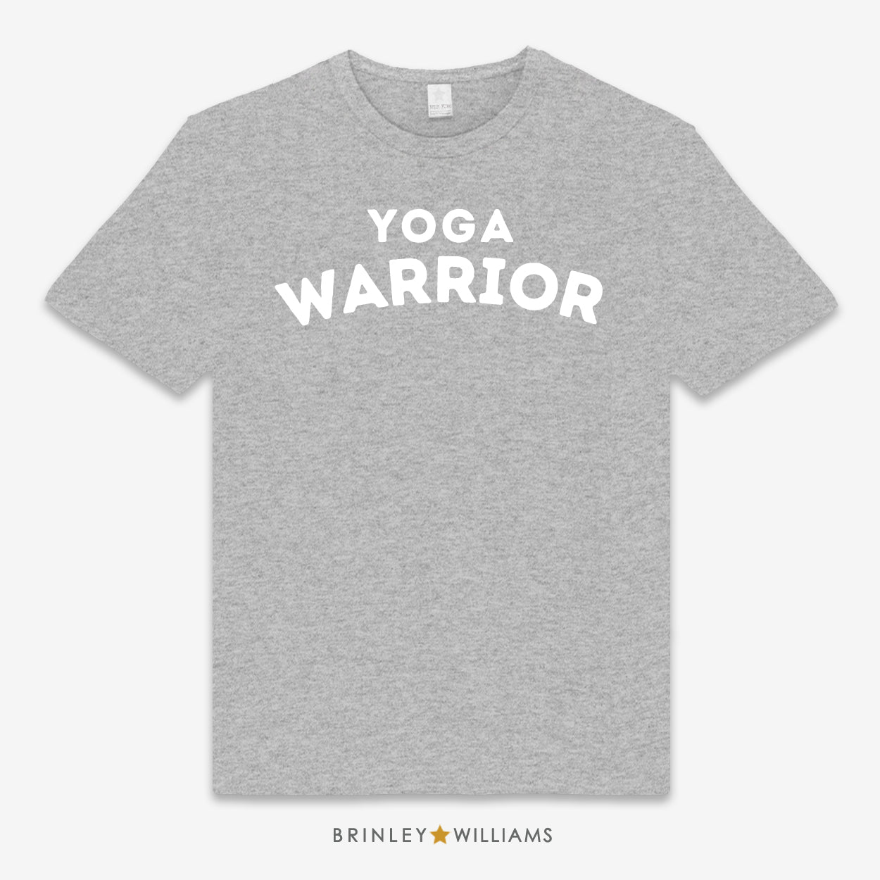 Yoga Varrior Unisex Classic Yoga T-shirt - Heather Grey