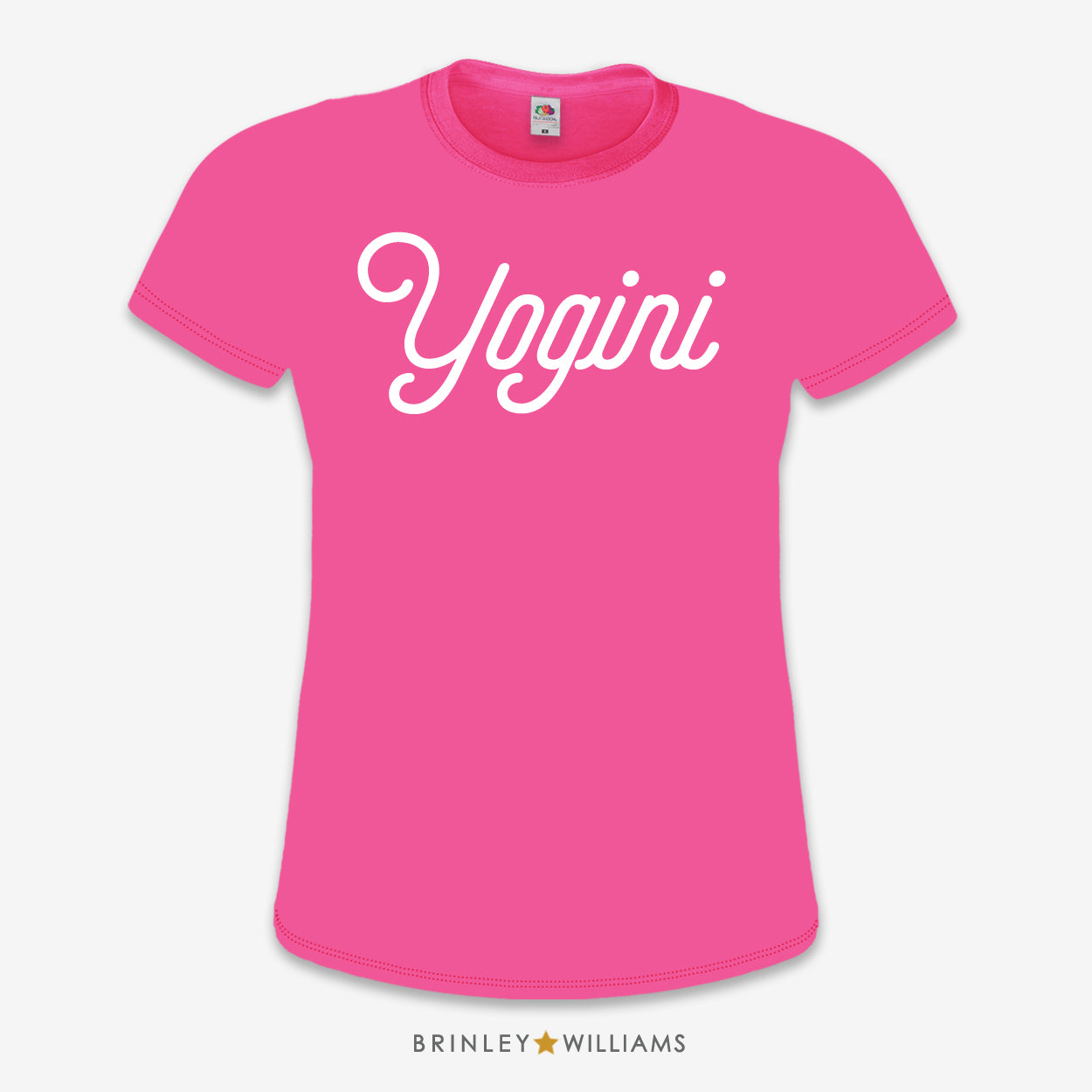 Yogini Slim Fit T-shirt - Fuchsia