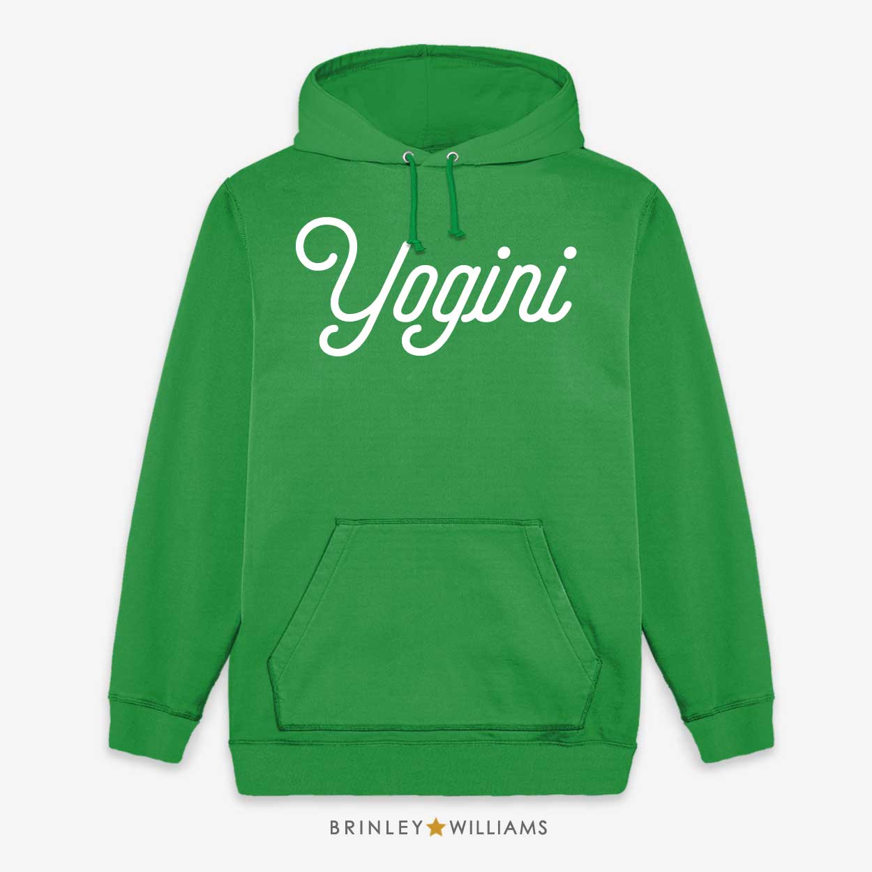 Yogini Unisex Yoga Hoodie - Kelly Green