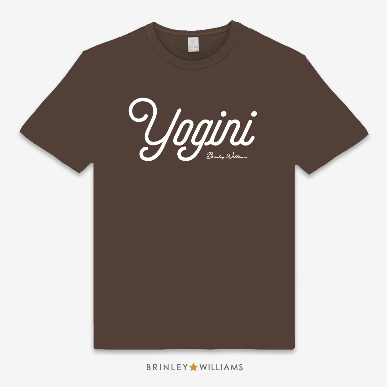 Yogini Unisex Classic Yoga T-shirt - Brown
