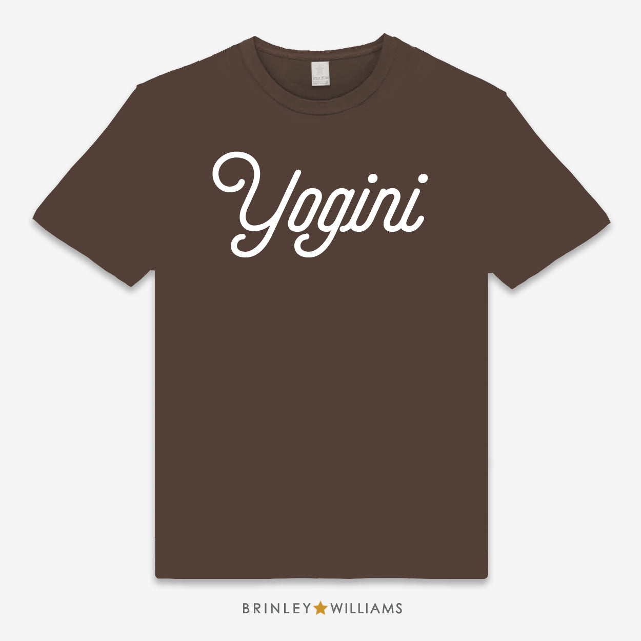 Yogini Unisex Classic Yoga T-shirt - Chocolate Brown