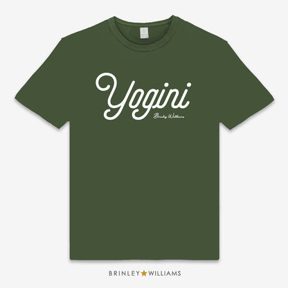 Yogini Unisex Classic Yoga T-shirt - Military Green