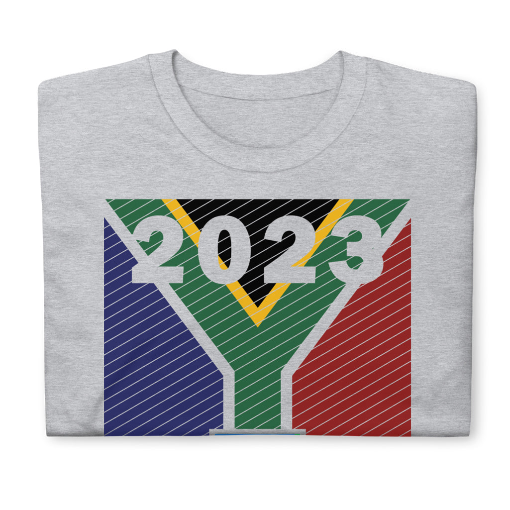 2023 South Africa Springboks Rugby World Cup Champions | Unisex Softstyle T-Shirt - sport grey folded