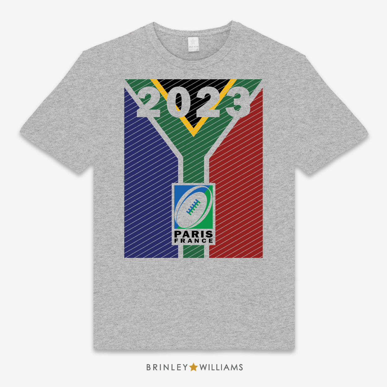 2023 South Africa Springboks Rugby World Cup Champions | Unisex Softstyle T-Shirt - sport grey flat