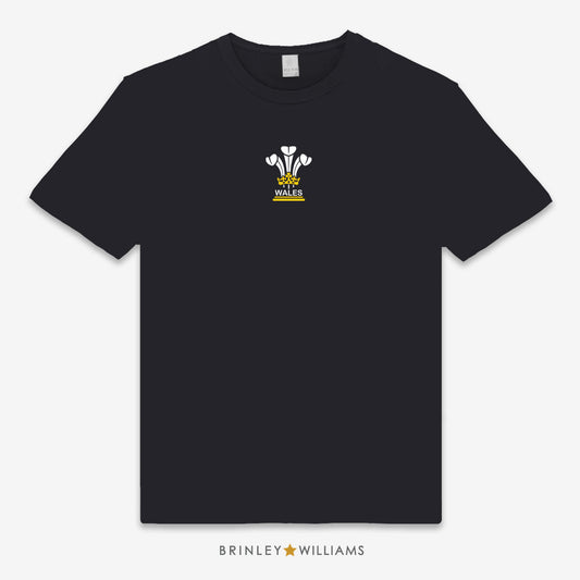 3 Feathers Wales Unisex Classic T-shirt - Black