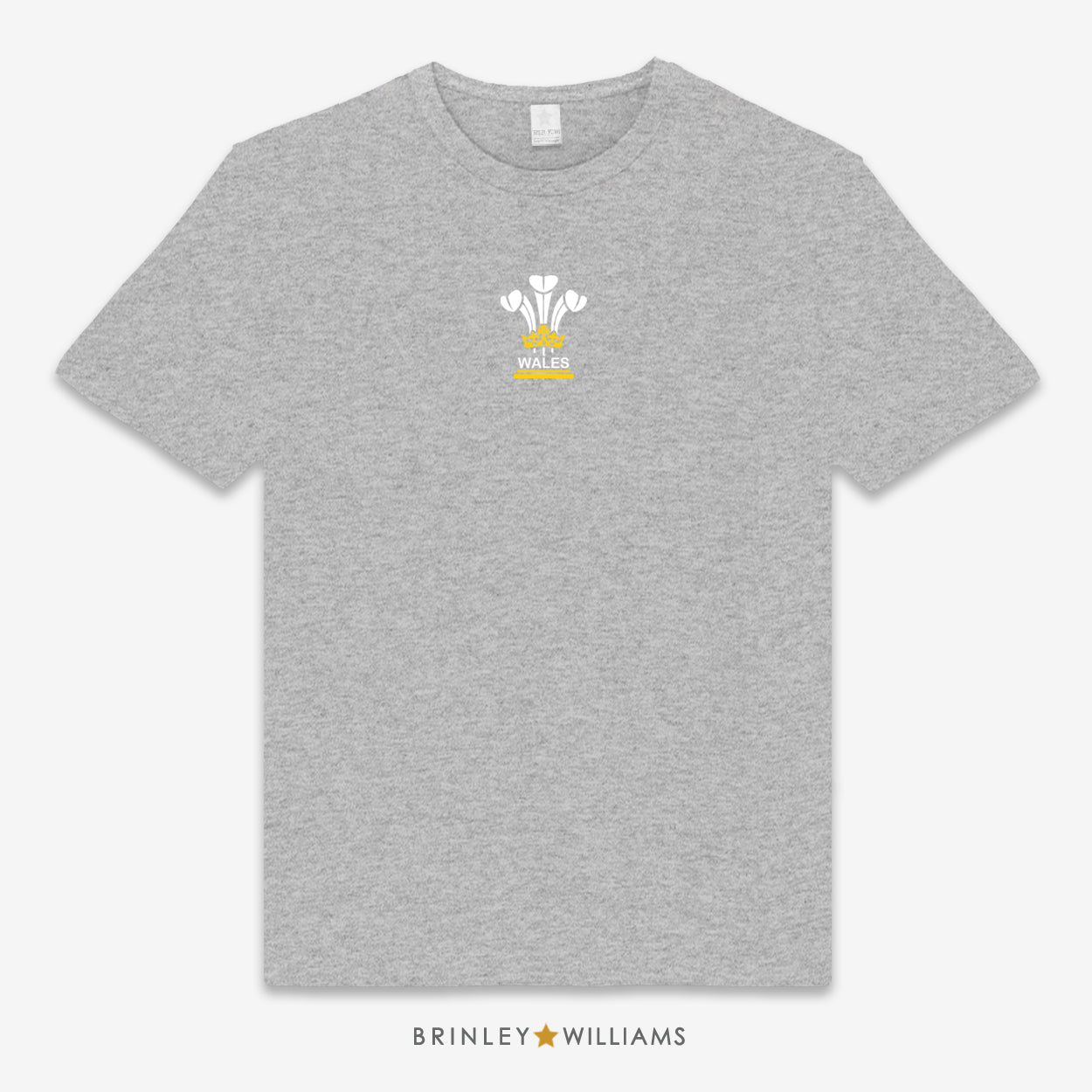 6 Feathers Wales Unisex Classic T-shirt - Heather Grey