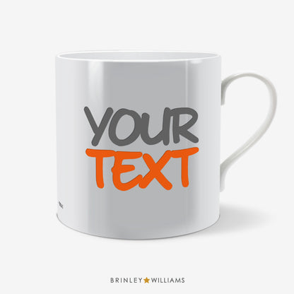 AKA Personalised Mug - Orange