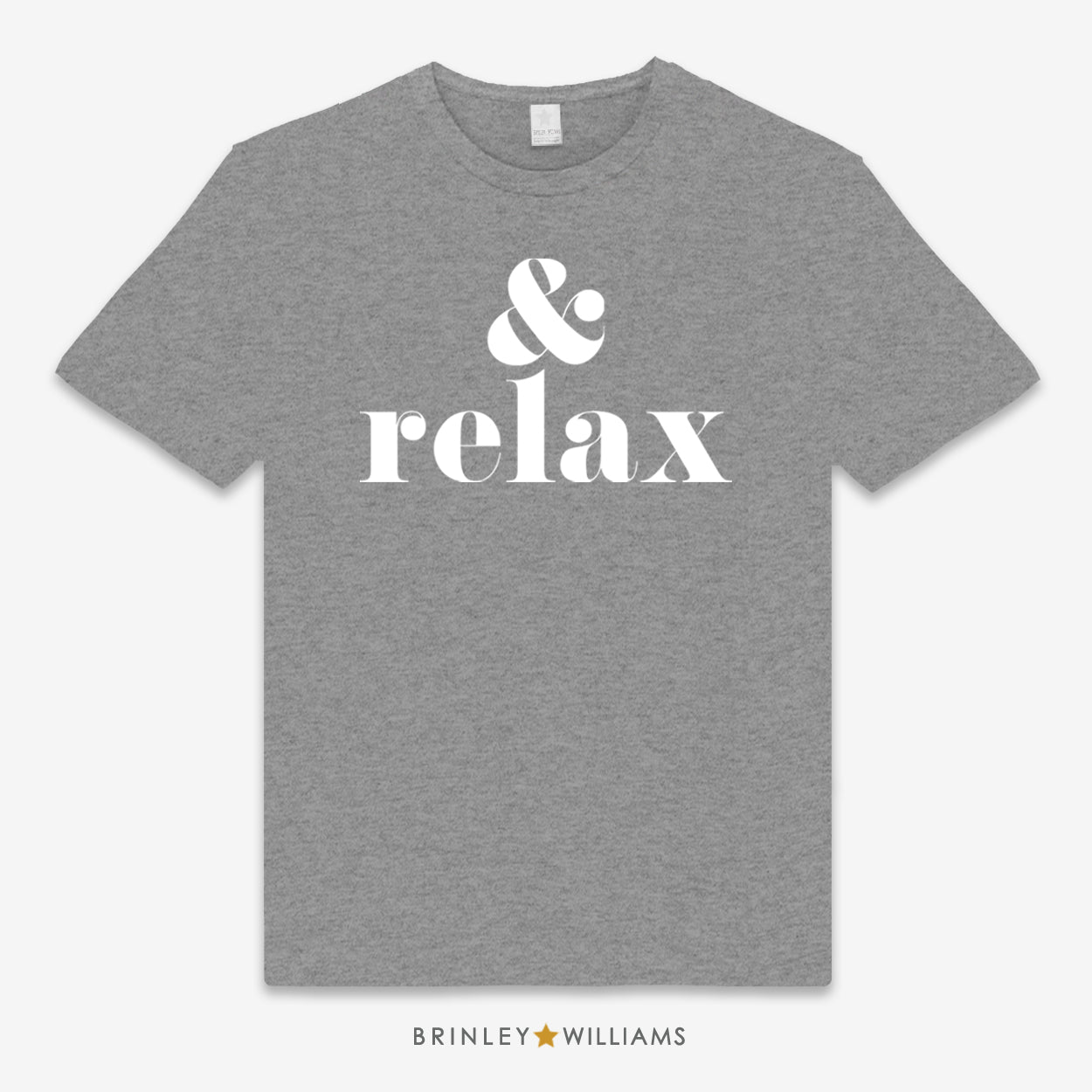 & Relax Unisex Classic Yoga T-shirt - Dark Heather