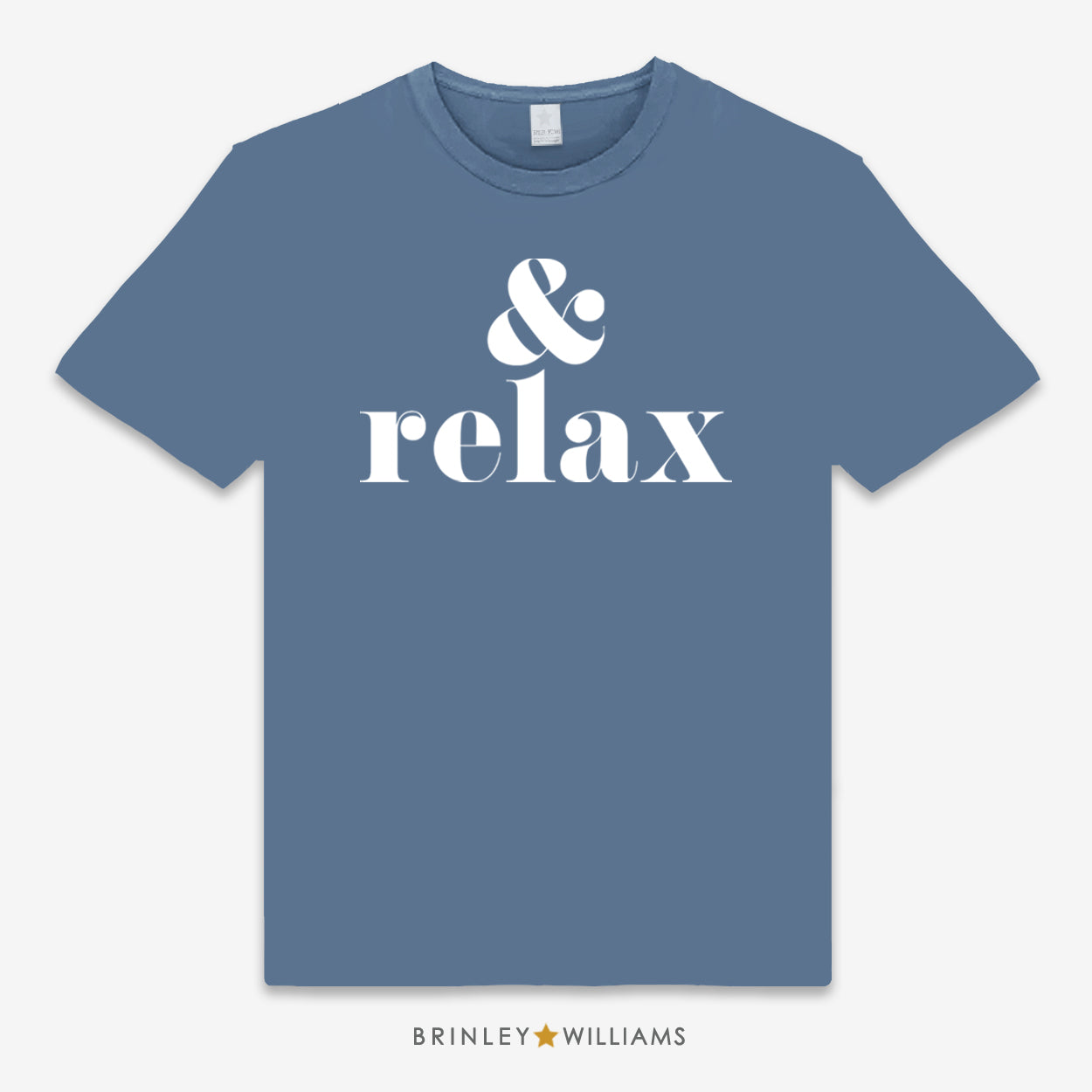 & Relax Unisex Classic Yoga T-shirt - Indigo