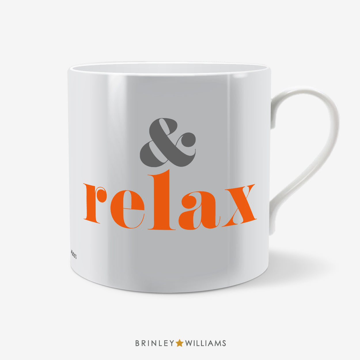 And Relax Yoga Mug - Orange