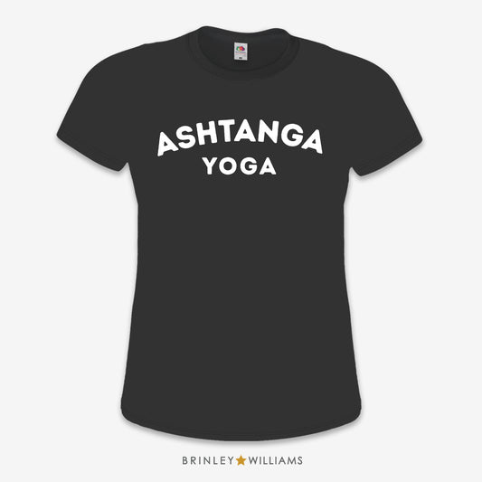 Ashtanga Yoga Slim Fit T-shirt - Black