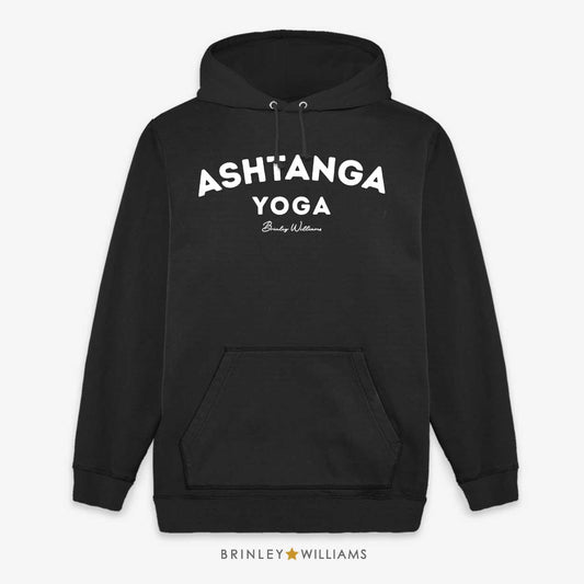 Ashtanga Unisex Yoga Hoodie- Black