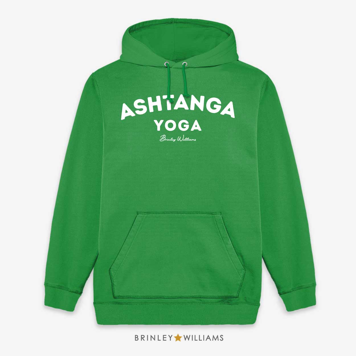 Ashtanga Unisex Yoga Hoodie- Kelly Green