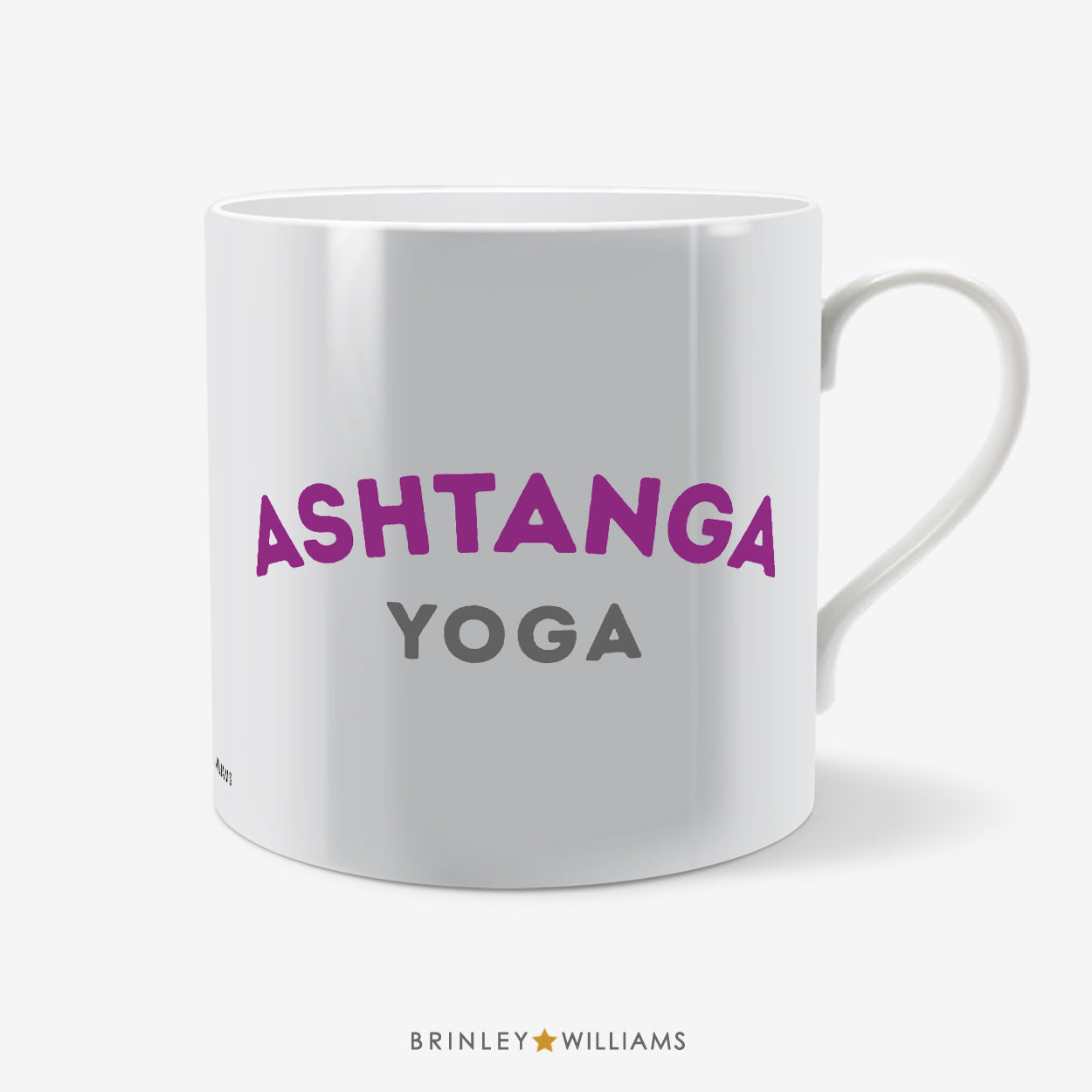 Ashtanga Yoga Mug - Purple