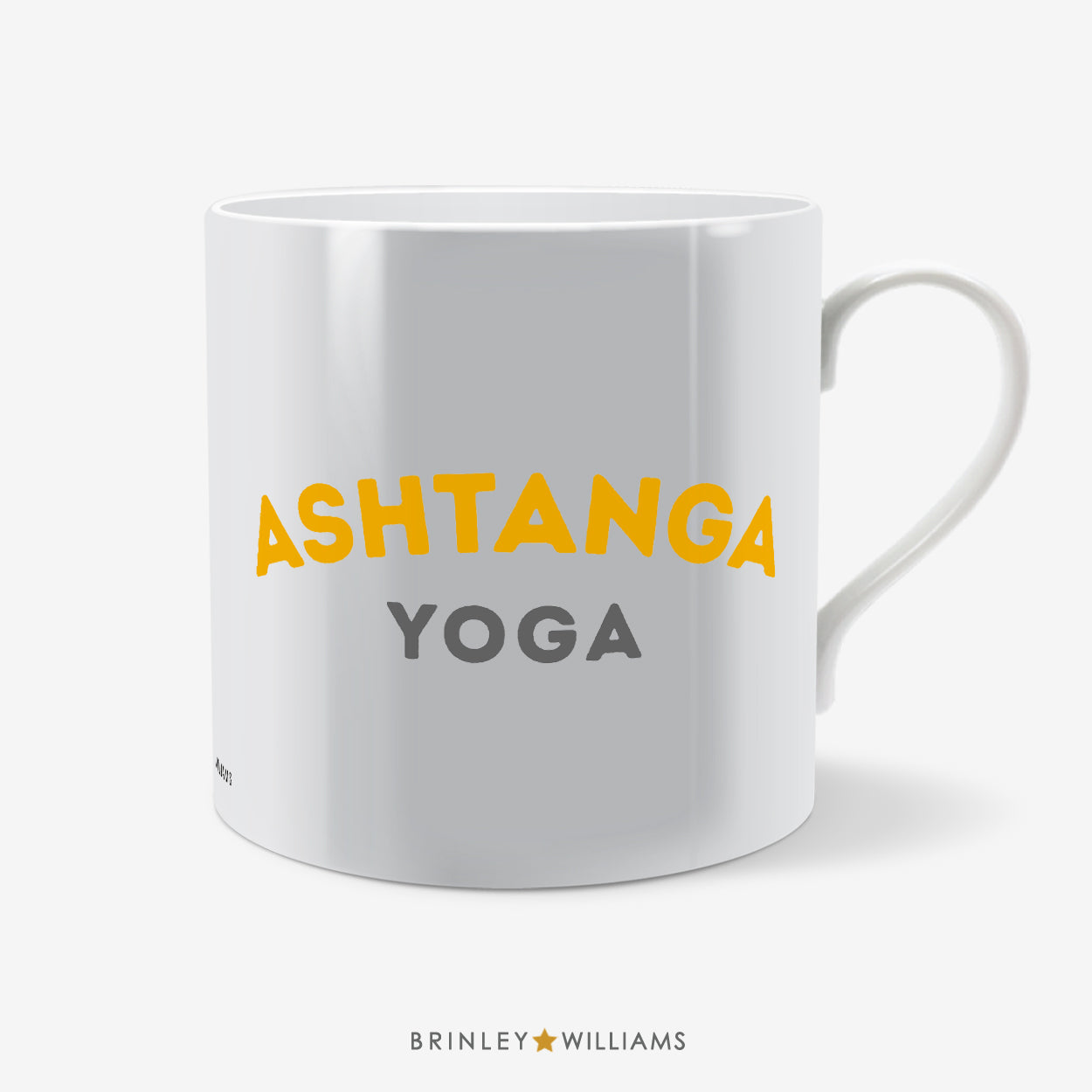 Ashtanga Yoga Mug - Yellow