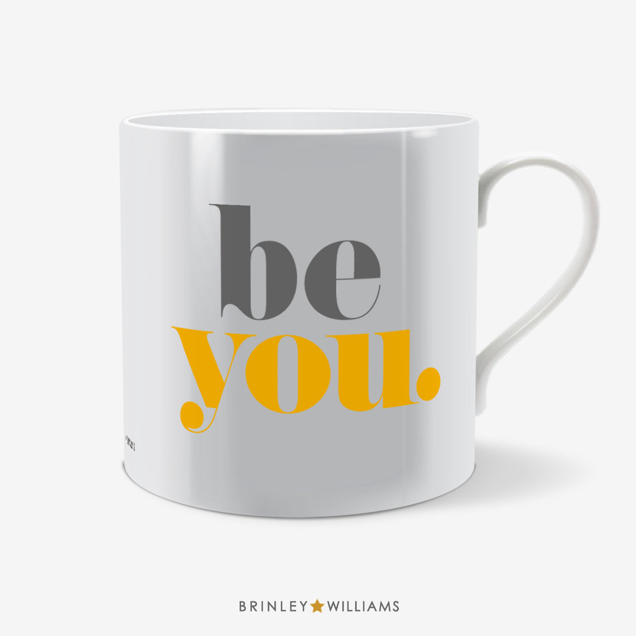 Be You Fun Mug - Yellow