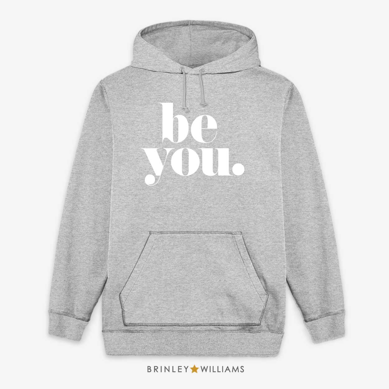 Be You Unisex Hoodie - Heather Grey