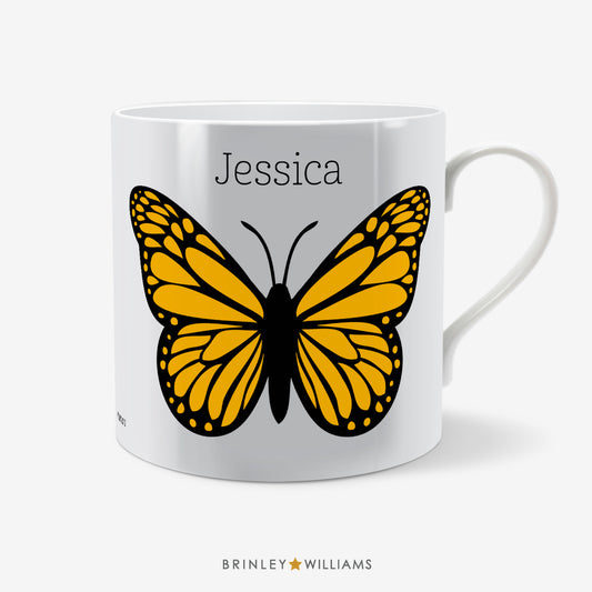 Badge Emblem Personalised Mug - Yellow