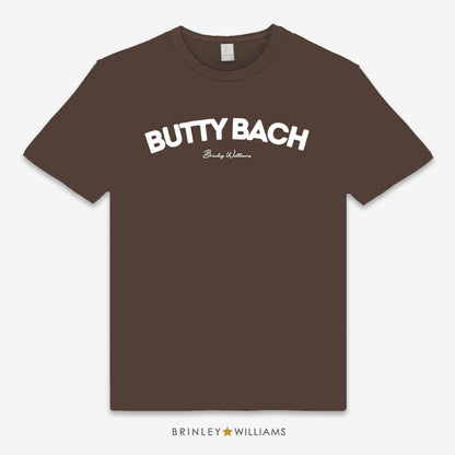 Butty Bach Unisex Classic Welsh T-shirt - Brown