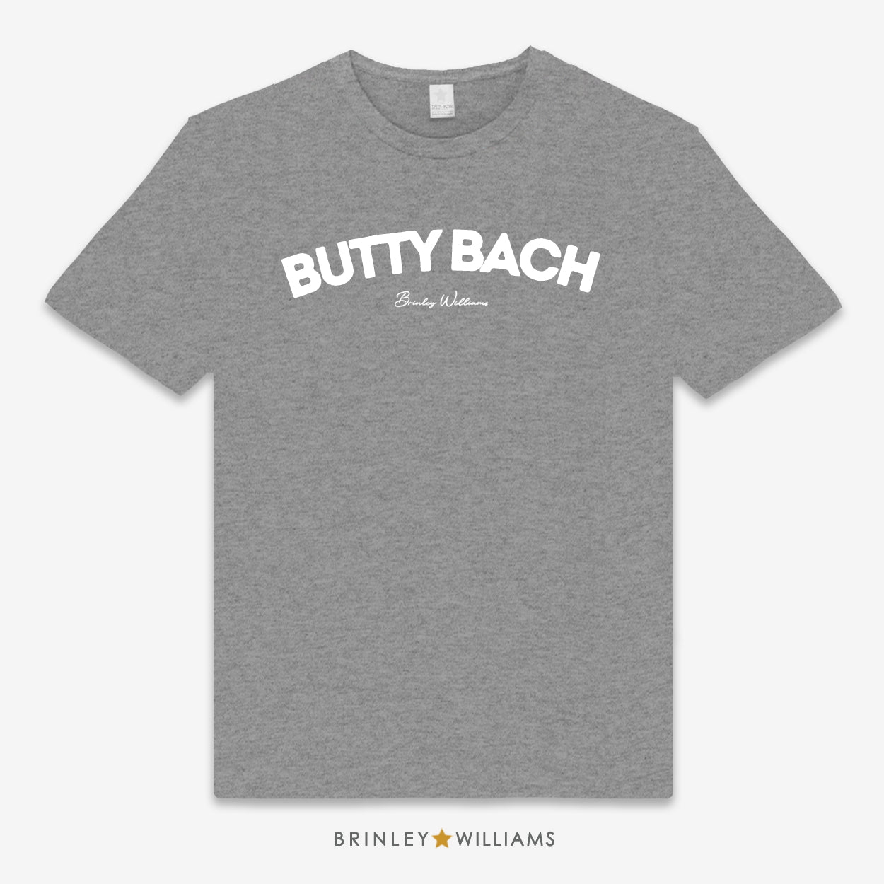 Butty Bach Unisex Classic Welsh T-shirt - Dark Heather