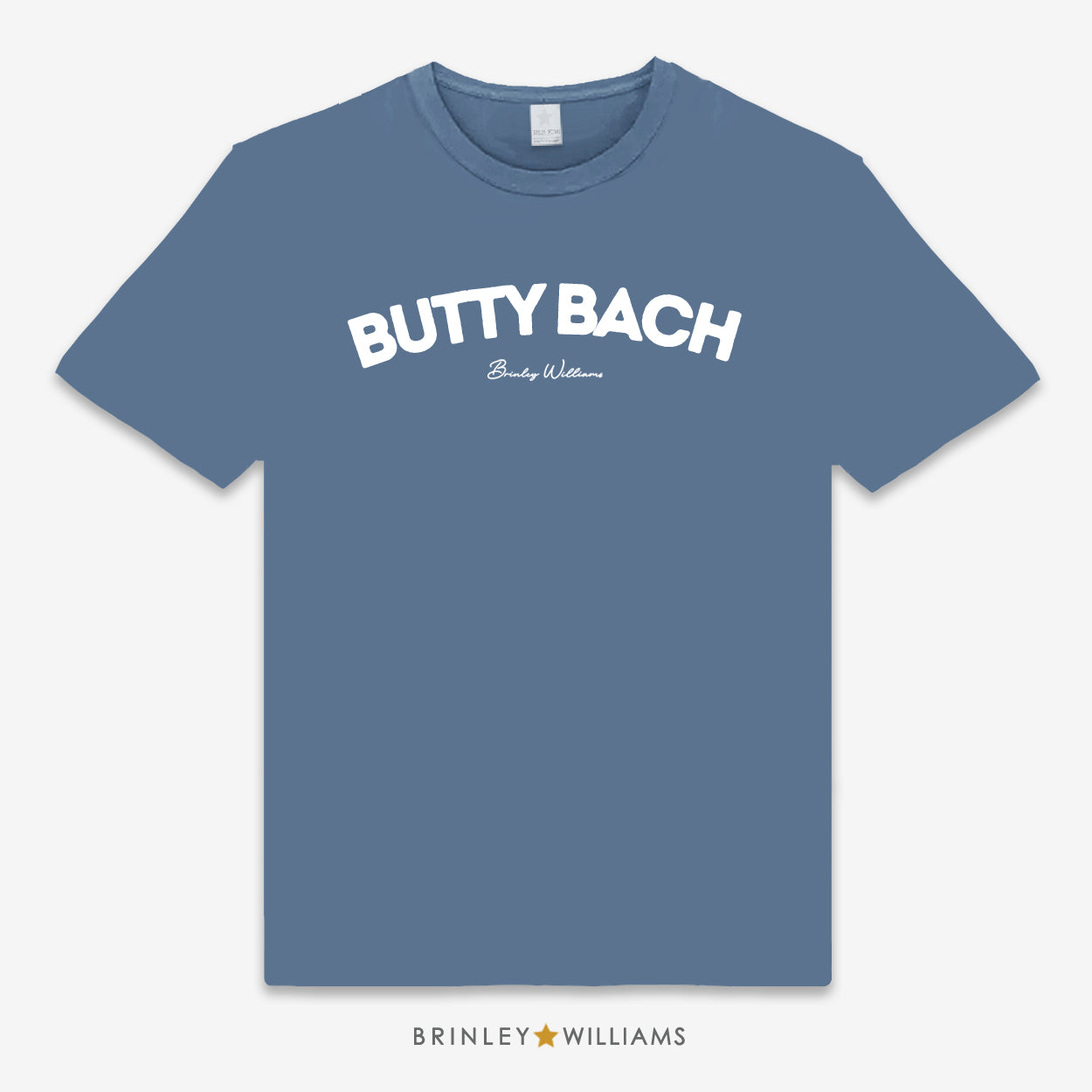 Butty Bach Unisex Classic Welsh T-shirt - Indigo