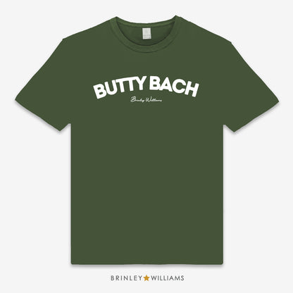 Butty Bach Unisex Classic Welsh T-shirt - Military Green