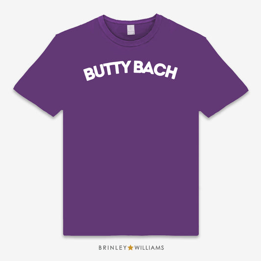 Butty Bach Unisex Classic Welsh T-shirt - Purple