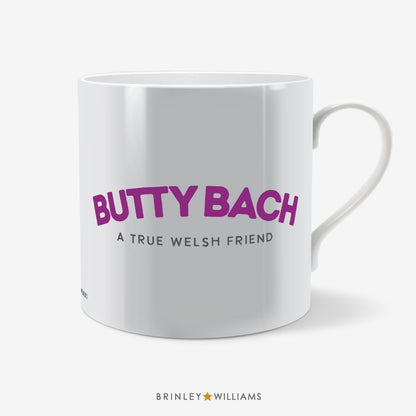 Butty Bach Welsh Mug - Purple