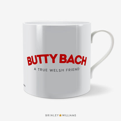 Butty Bach Welsh Mug - Red
