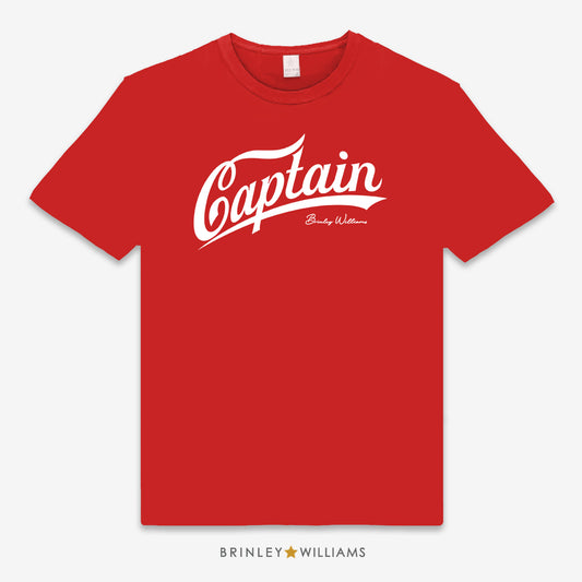 Captain Unisex Kids T-shirt - Fire red