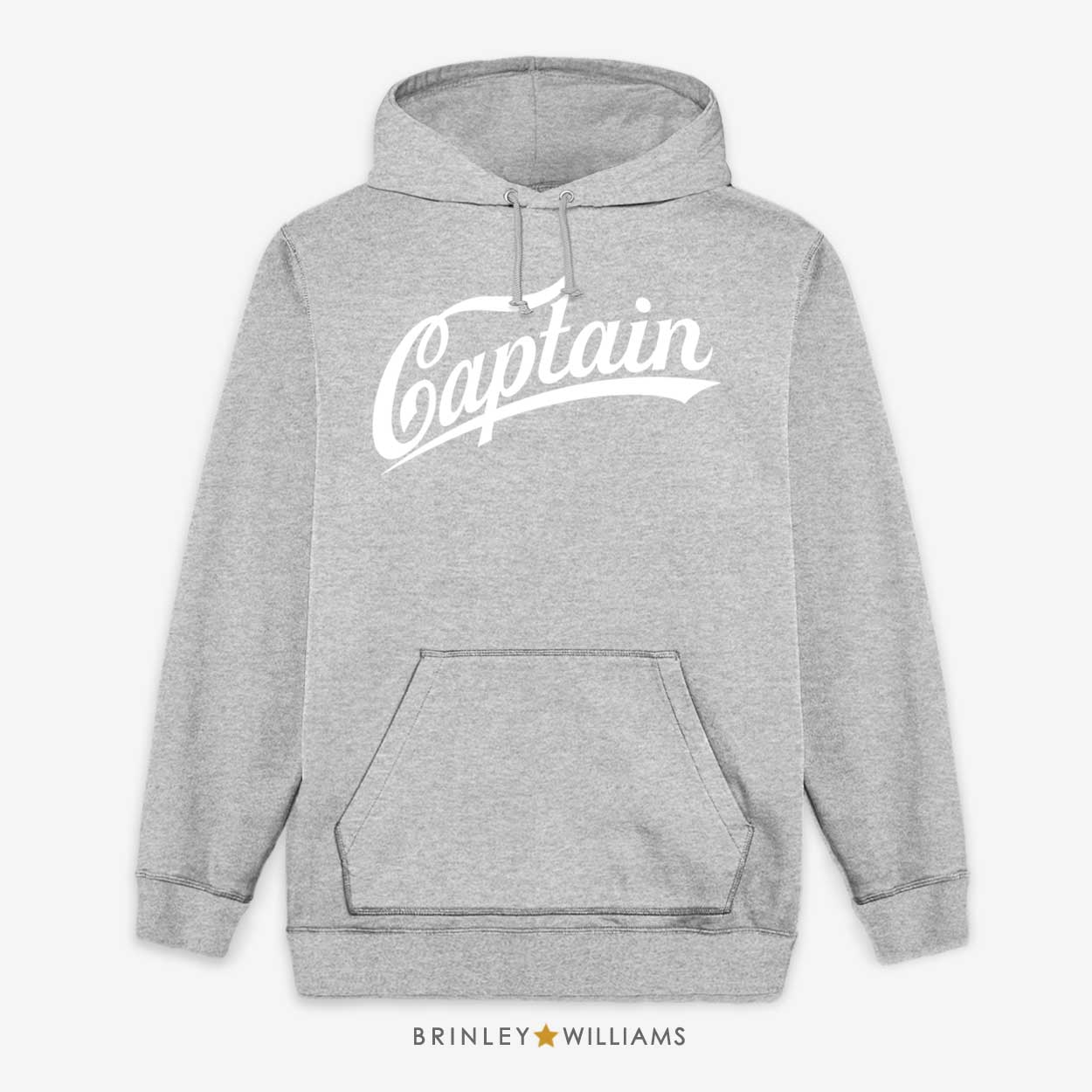 Captain Unisex Hoodie - Heather Grey