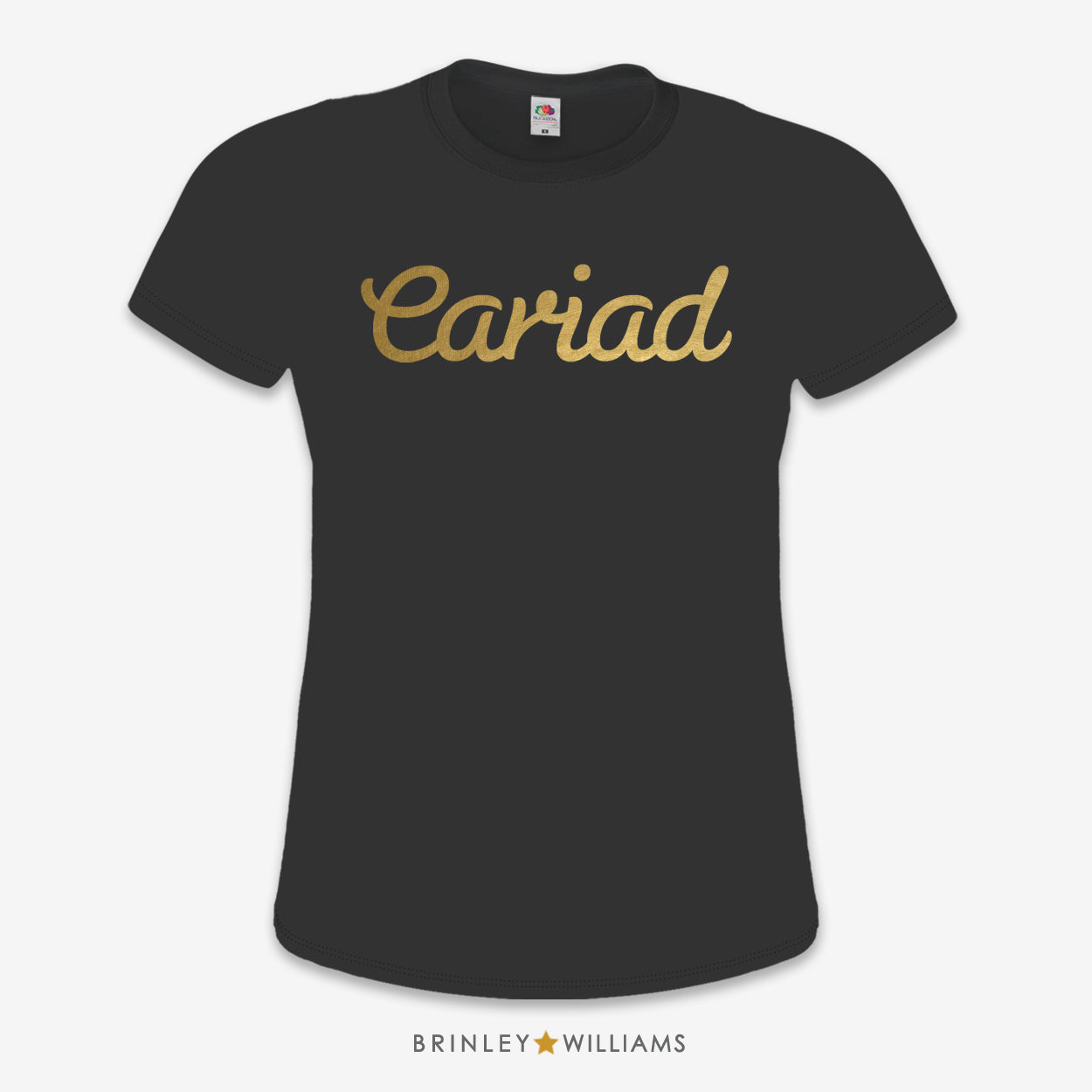 Cariad Slim Fit T-shirt - Black