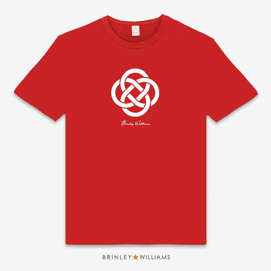 Celtic Circle Unisex Kids T-shirt - Fire Red