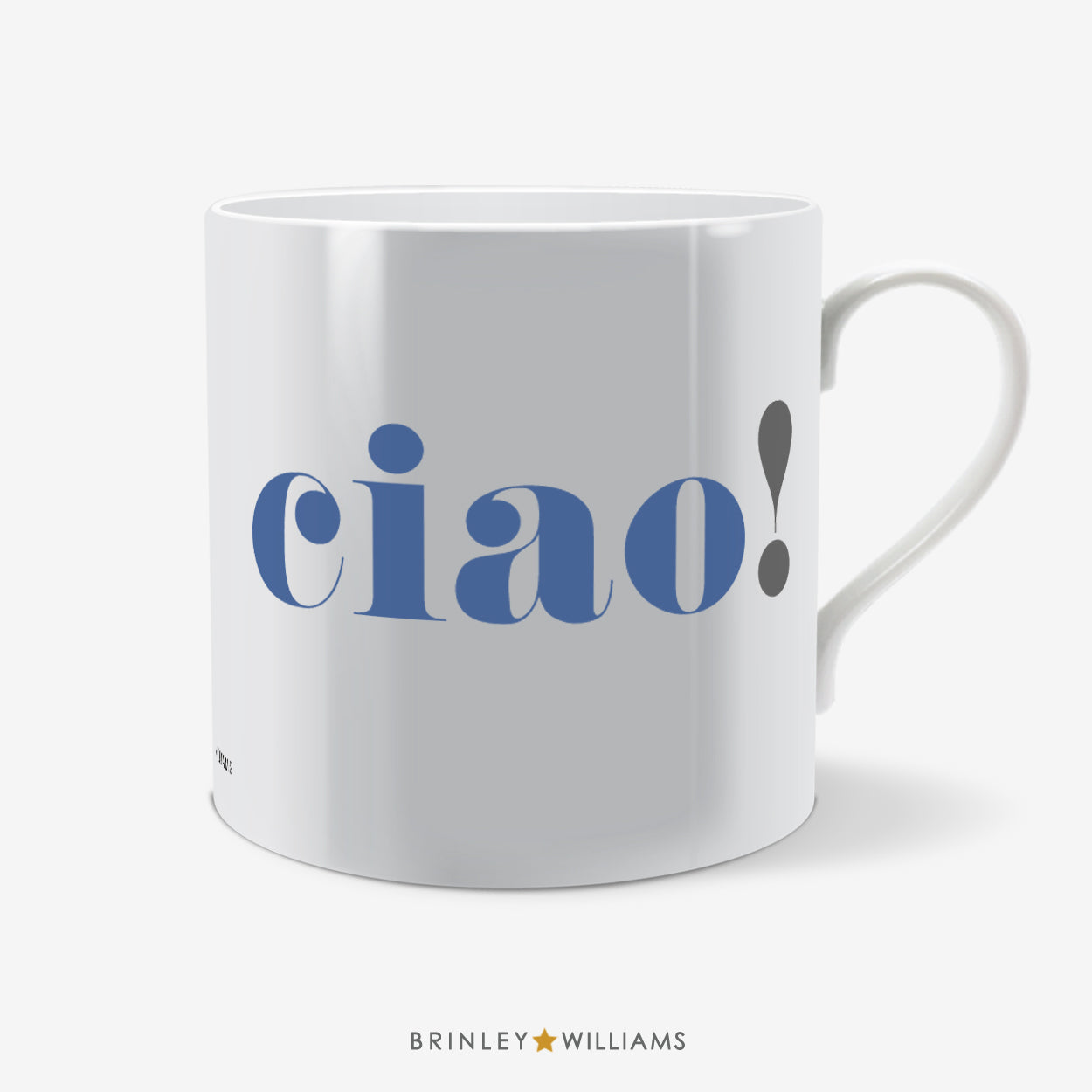 Ciao Fun Mug - Blue