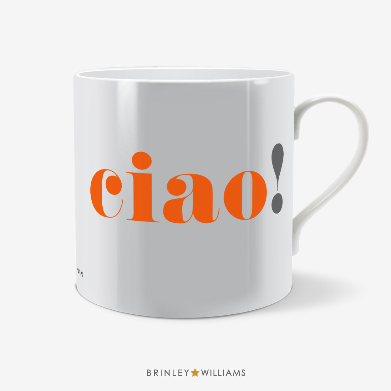 Ciao Fun Mug - Orange