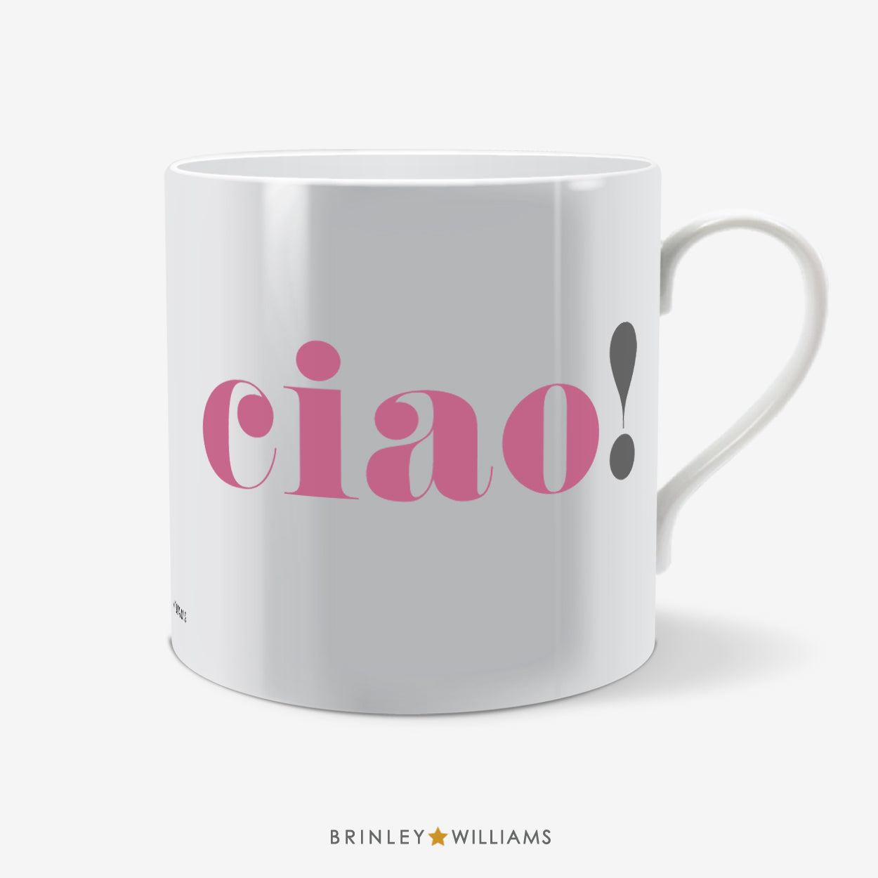 Ciao Fun Mug - Pink