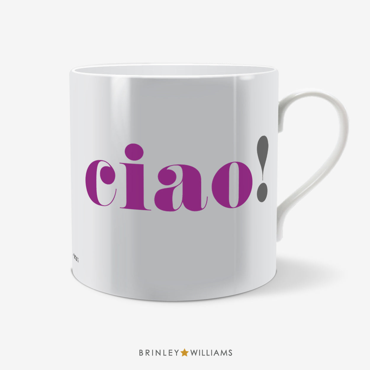 Ciao Fun Mug - Purple