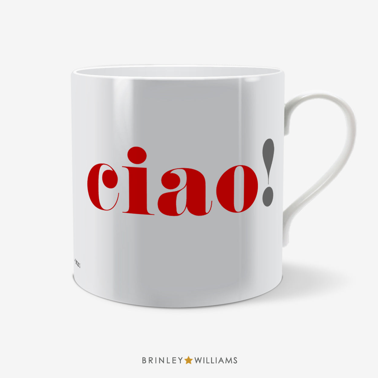 Ciao Fun Mug - Red