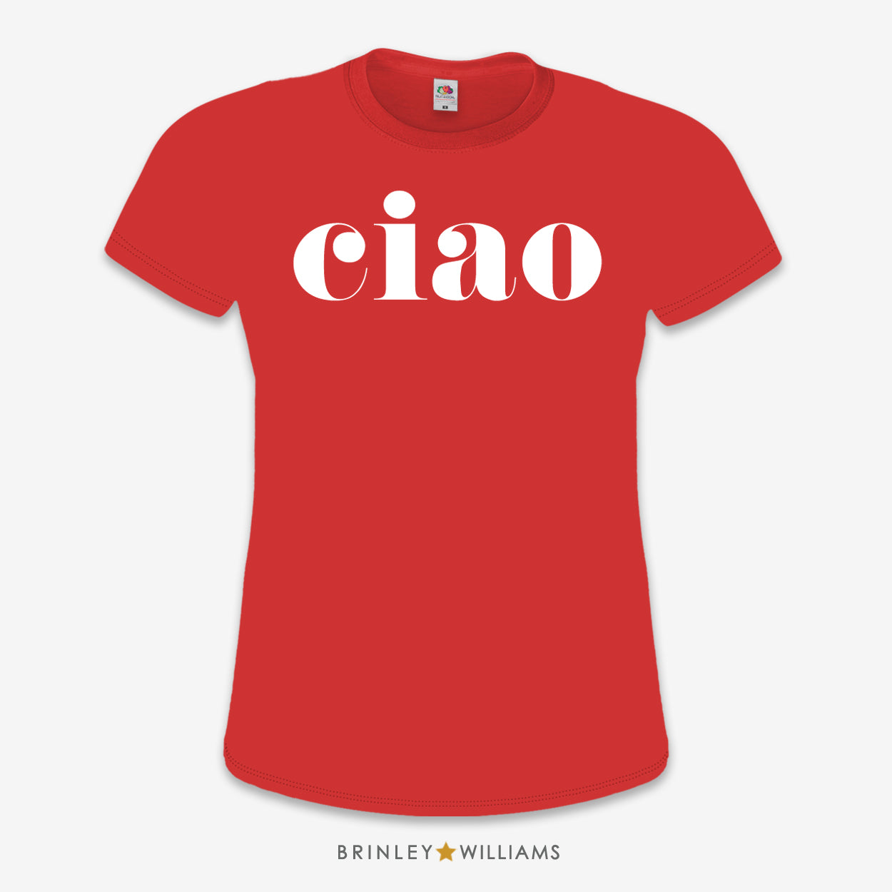 Ciao Slim Fit T-shirt - Fire Red